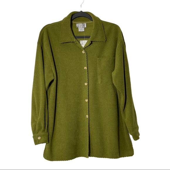 Optional Equipment Casual Scallop Edge Shirt - Picture 2 of 9